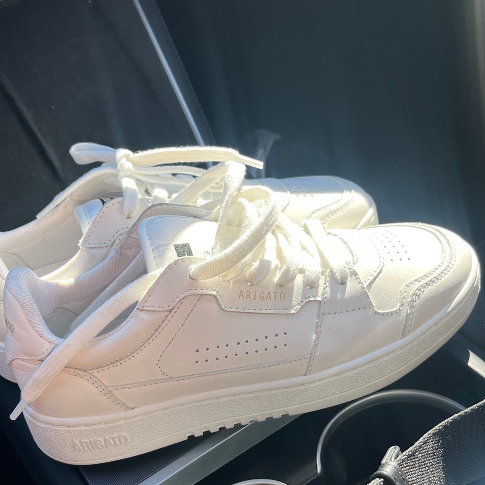 Axel Arigato Cream Low-Top Sneakers